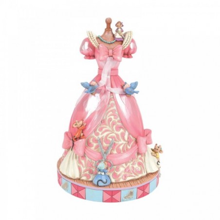 STOCK - ENESCO - DISNEY TRADITIONS - A Dress for Cinderelly (Cinderella's Dress Musical Figurine)
