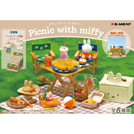 PRECOMMANDE - RE-MENT Miffy - Picnic with miffy