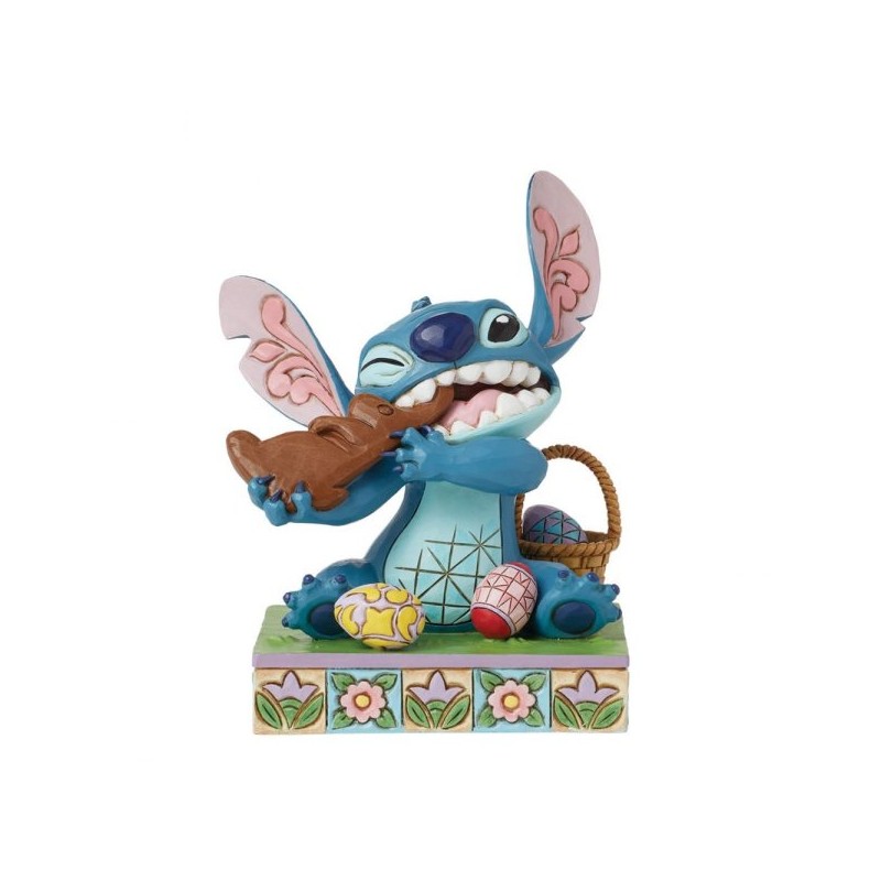 STOCK - ENESCO - DISNEY TRADITIONS - Sugar Rush (Stitch Easter Figurine)