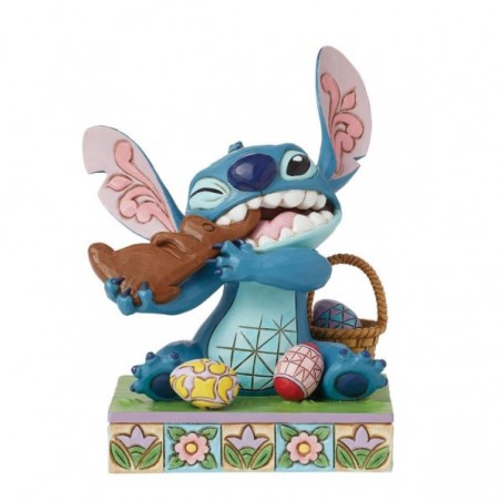 STOCK - ENESCO - DISNEY TRADITIONS - Sugar Rush (Stitch Easter Figurine)