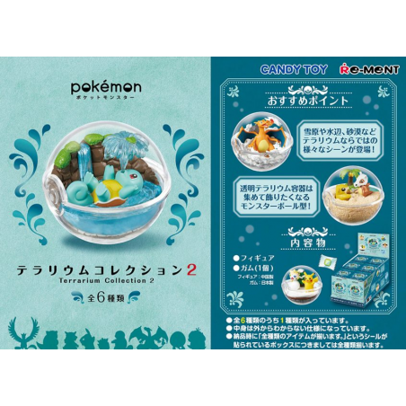 COMMANDE - RE-MENT POKEMON - TERRARIUM COLLECTION 2