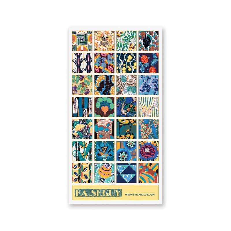 STOCK - STICKII - FEUILLE DE STICKERS