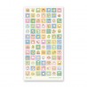 STOCK - STICKII - FEUILLE DE STICKERS