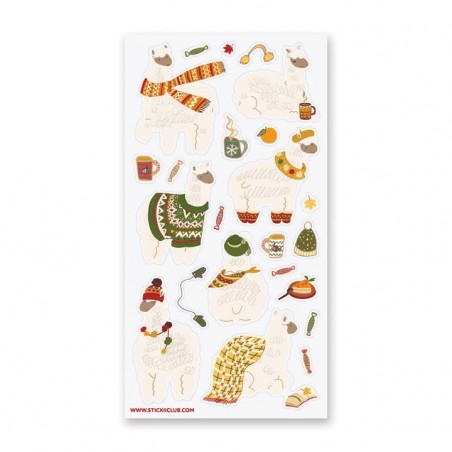 STOCK - STICKII - FEUILLE DE STICKERS