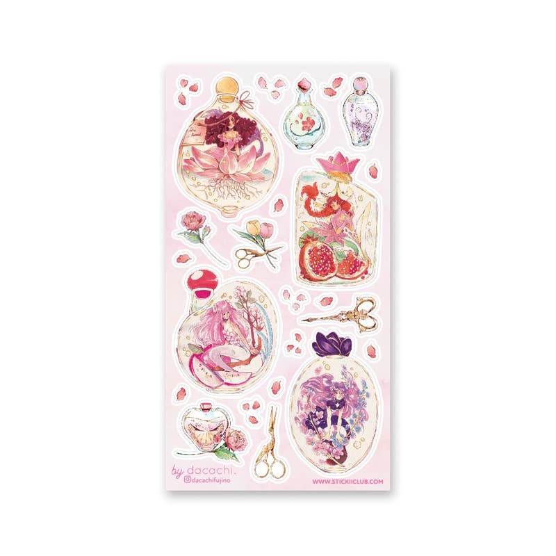 STOCK - STICKII - FEUILLE DE STICKERS