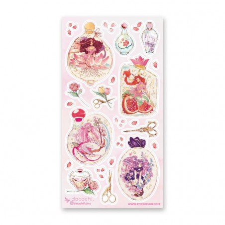 STOCK - STICKII - FEUILLE DE STICKERS