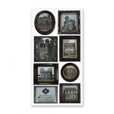 STOCK - STICKII - FEUILLE DE STICKERS