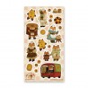 STOCK - STICKII - FEUILLE DE STICKERS