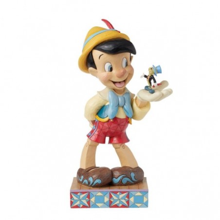 STOCK - ENESCO - DISNEY TRADITIONS - When Dreams Come to Life (Pinocchio XL Figurine)