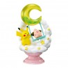 STOCK - RE-MENT POKEMON -  STARRIUM SERIES Dreaming Moonlit Night Star Walk - Pikachu & Melo