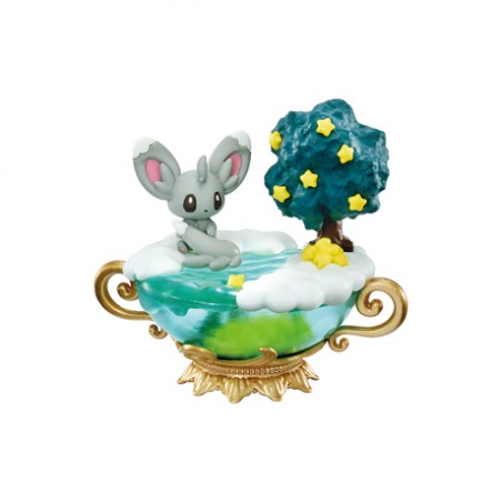 STOCK - RE-MENT POKEMON -  STARRIUM SERIES Dreaming Moonlit Night Star Walk - Pachirisu