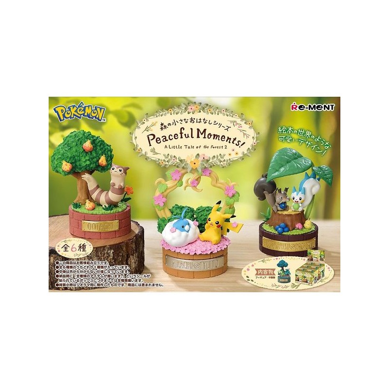 COMMANDE - RE-MENT POKEMON - Pokemon A Little Tale of the Forest Series Peaceful Moments!