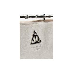 COMMANDE - LOUNGEFLY USA - Loungefly Harry Potter Deathly Hallows Elder Wand Cream (New Pebble Texture) Handbag