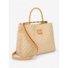 COMMANDE - LOUNGEFLY USA - Loungefly Harry Potter Deathly Hallows Elder Wand Raffia Texture Brown Handbag