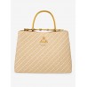 COMMANDE - LOUNGEFLY USA - Loungefly Harry Potter Deathly Hallows Elder Wand Raffia Texture Brown Handbag