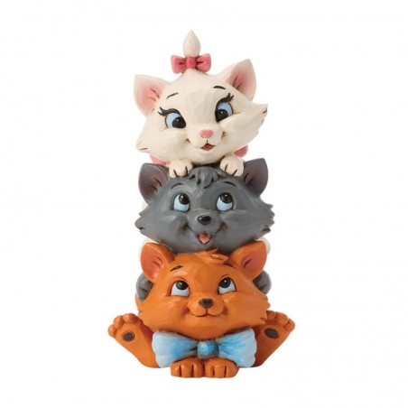 STOCK - ENESCO - DISNEY TRADITIONS - Aristocats Stacked Mini Figurine