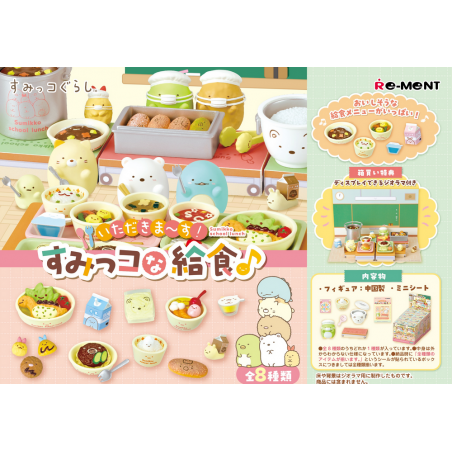 PRECOMMANDE - RE-MENT SANX - Sumikko school lunch