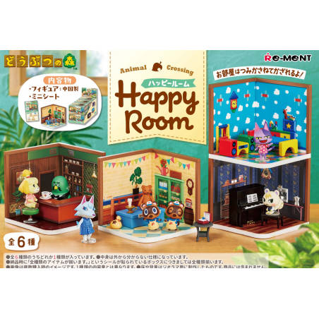 COMMANDE - RE-MENT Animal Crossing - HAPPY ROOM