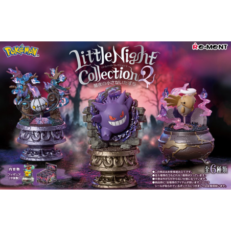 COMMANDE - RE-MENT POKEMON - Little Night Collection 2