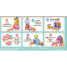 COMMANDE - RE-MENT KIRBY - Waddle Dee's Toy Factory