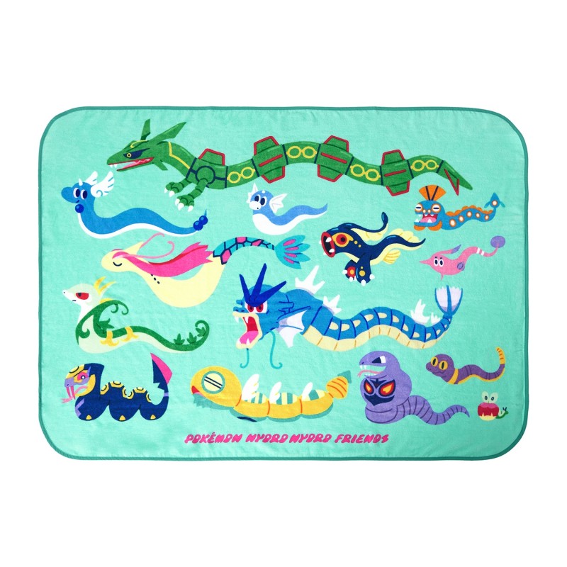 COMMANDE - POKEMON CENTER JAPON - Plaid Nyoro Nyoro Friends