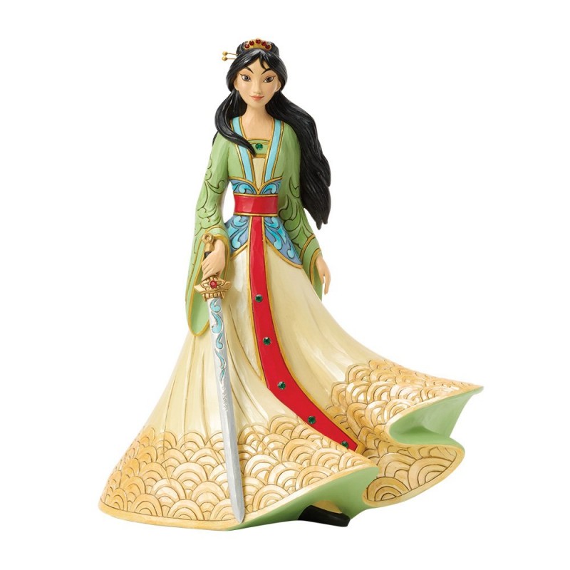 STOCK - ENESCO - DISNEY TRADITIONS - Courage and Honor (Mulan Deluxe Figurine)