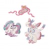 COMMANDE - POKEMON CENTER JAPON - Eevee collection 2025 - Set de stickers "tissus" Nymphali