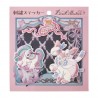COMMANDE - POKEMON CENTER JAPON - Eevee collection 2025 - Set de stickers "tissus" Nymphali