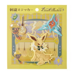 COMMANDE - POKEMON CENTER JAPON - Eevee collection 2025 - Set de stickers "tissus" Voltali