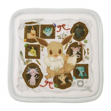 COMMANDE - POKEMON CENTER JAPON - Eevee collection 2025 - Coaster / dessous de verre Evoli