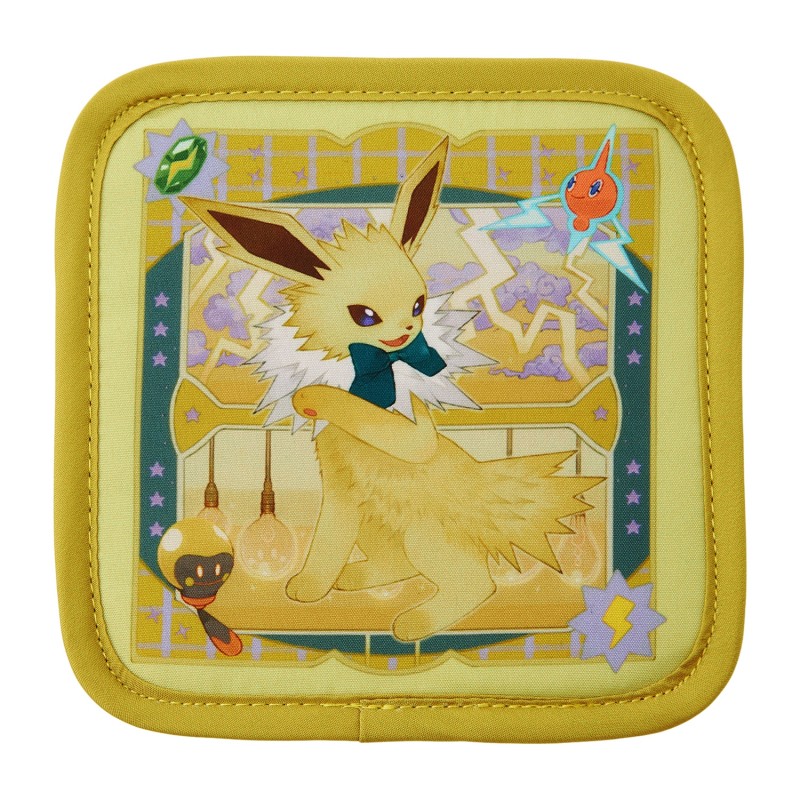 COMMANDE - POKEMON CENTER JAPON - Eevee collection 2025 - Coaster / dessous de verre Voltali