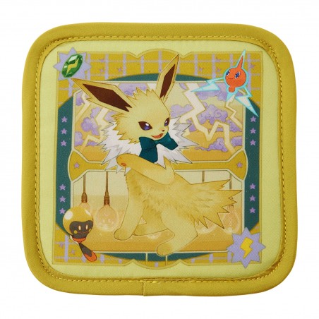 COMMANDE - POKEMON CENTER JAPON - Eevee collection 2025 - Coaster / dessous de verre Voltali