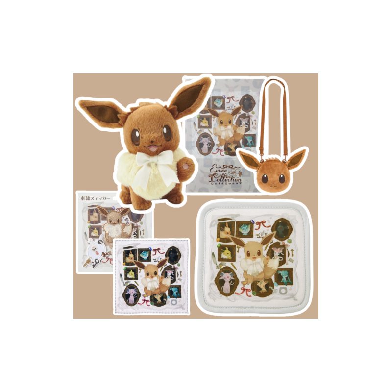 COMMANDE - POKEMON CENTER JAPON - Eevee collection 2025 - Pack Evoli