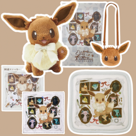 COMMANDE - POKEMON CENTER JAPON - Eevee collection 2025 - Pack Evoli