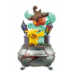 STOCK - RE-MENT POKEMON - LITTLE NIGHT COLLECTION 2- PIKACHU & PITROUILLE