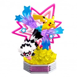 STOCK - RE-MENT POKEMON - NEON PARTY - PIKACHU & ZIGZAGTON