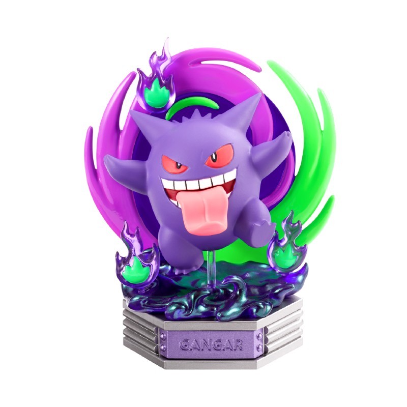 STOCK - RE-MENT POKEMON - NEON PARTY - ECTOPLASMA