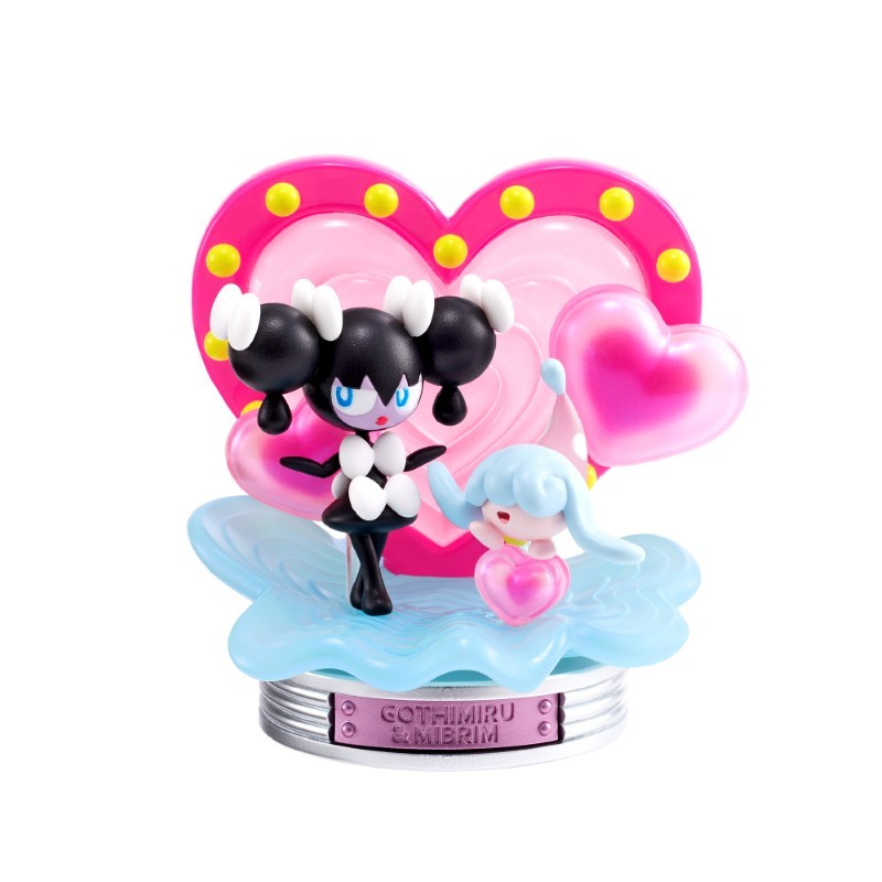 STOCK - RE-MENT POKEMON - NEON PARTY - MESMERELLA & BIBICHUT