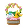 STOCK - RE-MENT POKEMON - PEACFUL MOMENTS A little tales to the forest 2 - Pikachu & Tylton