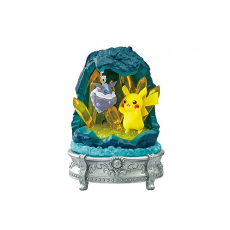 STOCK - RE-MENT POKEMON - Gemstone Collection - Pikachu & Stracie