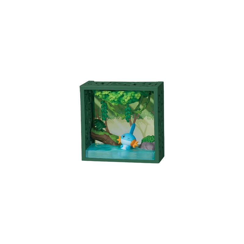 STOCK - RE-MENT POKEMON - Pokémon Frame Deep  Woods - Gobou