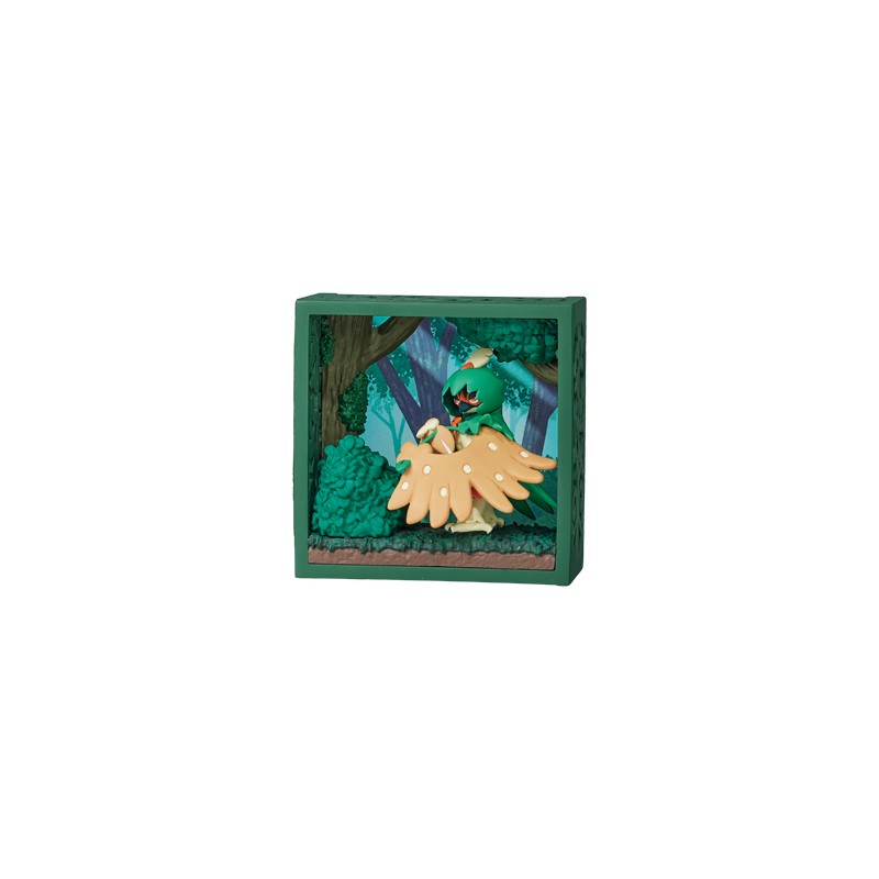 STOCK - RE-MENT POKEMON - Pokémon Frame Deep  Woods - Archéduc