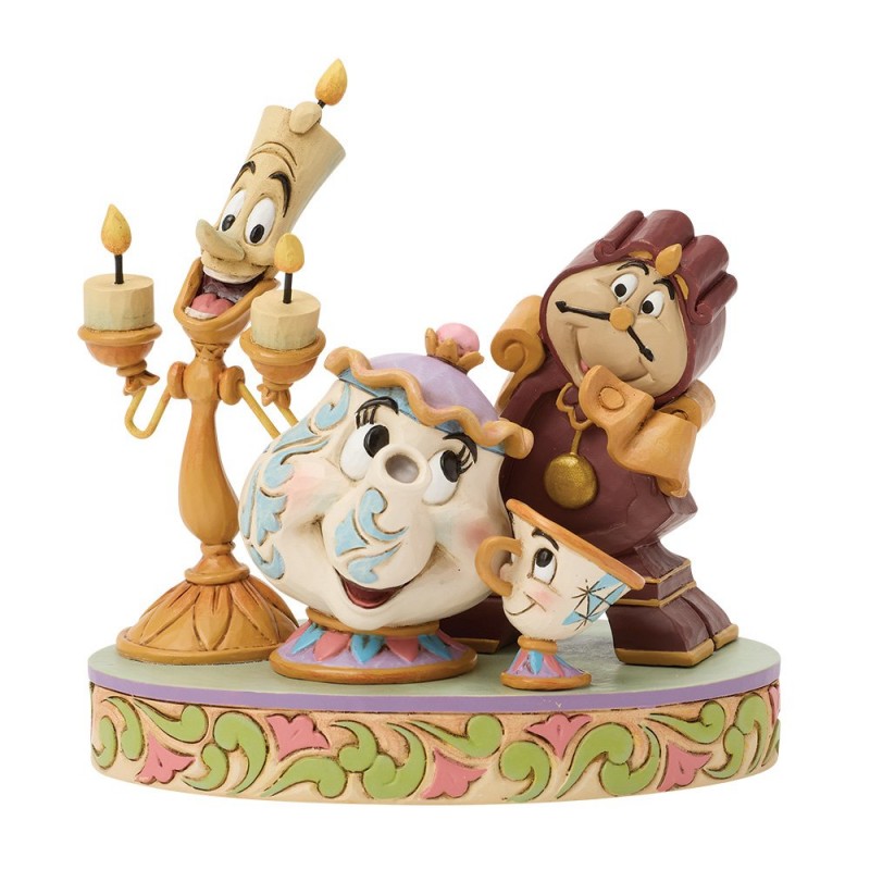 PRECOMMANDE - ENESCO - DISNEY TRADITIONS - Lumiere, Mrs Potts, Cogsworth and Chip