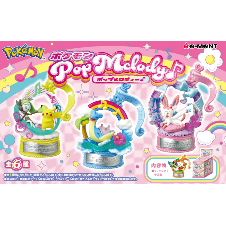 PRECOMMANDE - RE-MENT POKEMON -  POP Melody