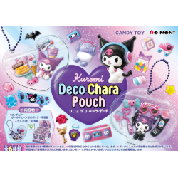 PRECOMMANDE - RE-MENT Sanrio - Kuromi Deco Chara Pouch