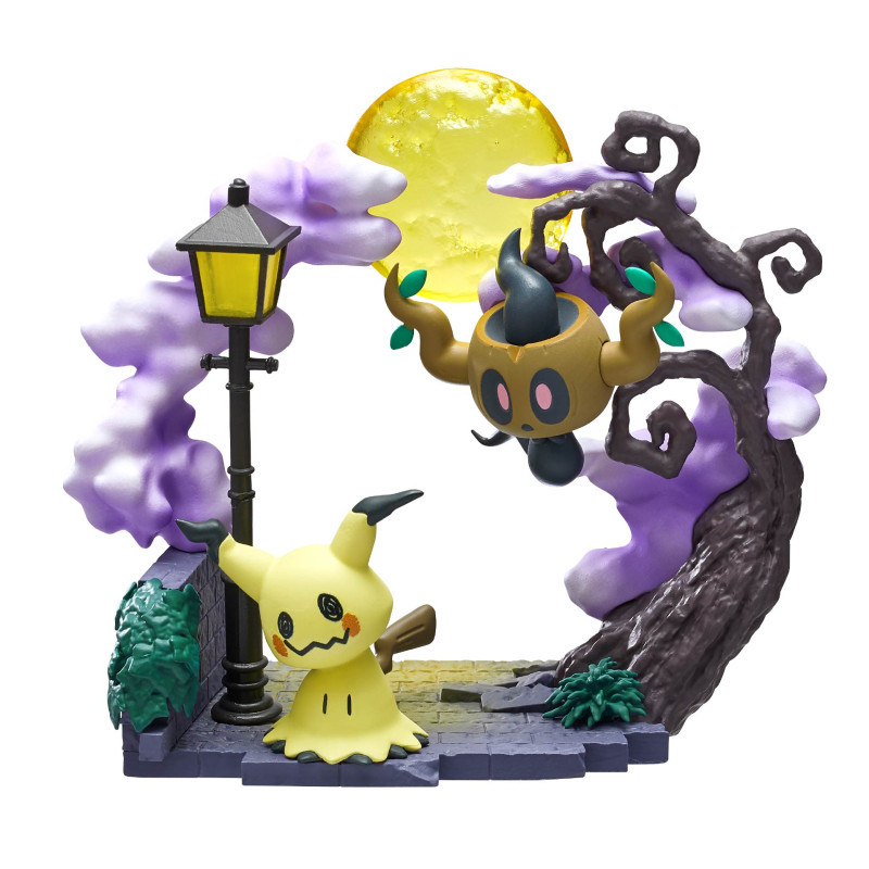 STOCK - RE-MENT POKEMON - Circular Diorama 2 - Mimiqui & Brocélome
