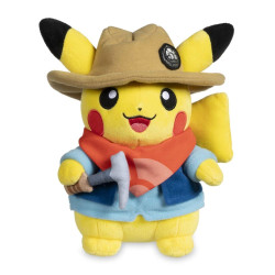 COMMANDE - POKEMON CENTER USA - Pokémon Fossil Museum: Excavator Pikachu Plush