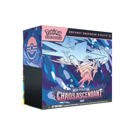 STOCK - TCG POKEMON - ETB FR Chaos Ascendant