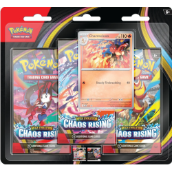 STOCK - TCG POKEMON - 3-pack Chaos Rising US