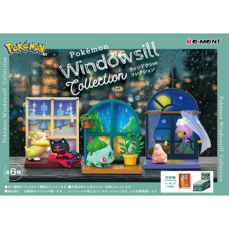 PRECOMMANDE - RE-MENT Pokémon - Windowsill Collection